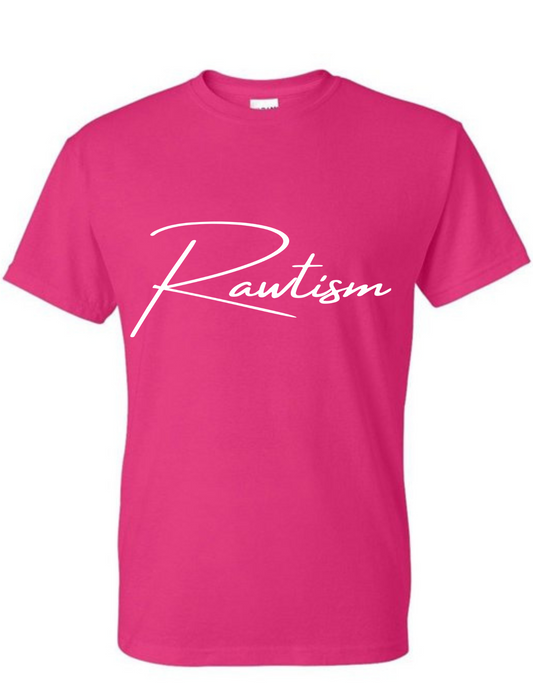 Cursive Rawtism Short Sleeve T-Shirt