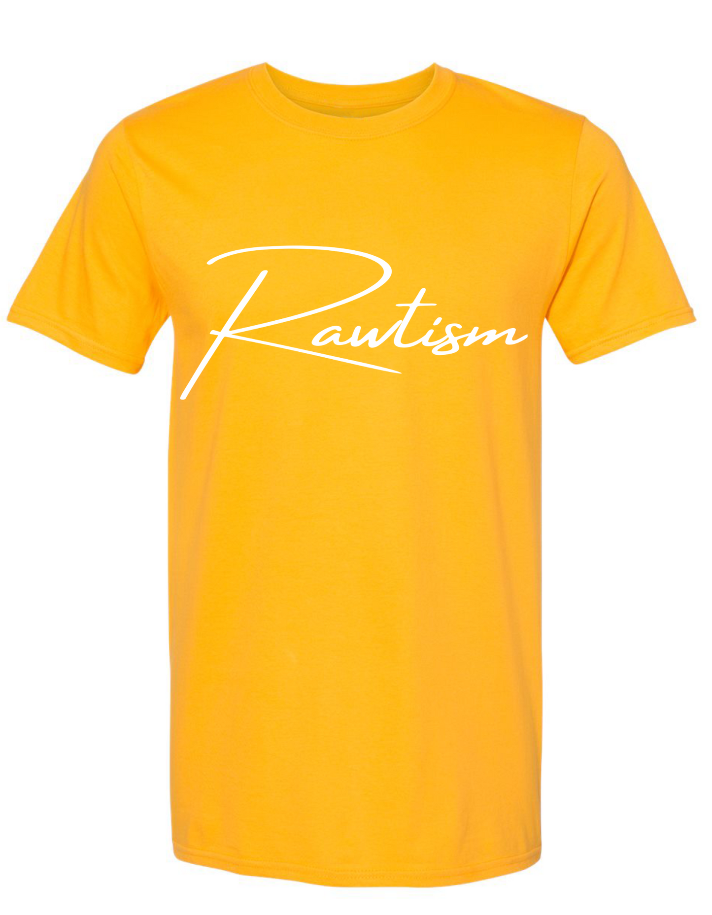 Cursive Rawtism Short Sleeve T-Shirt