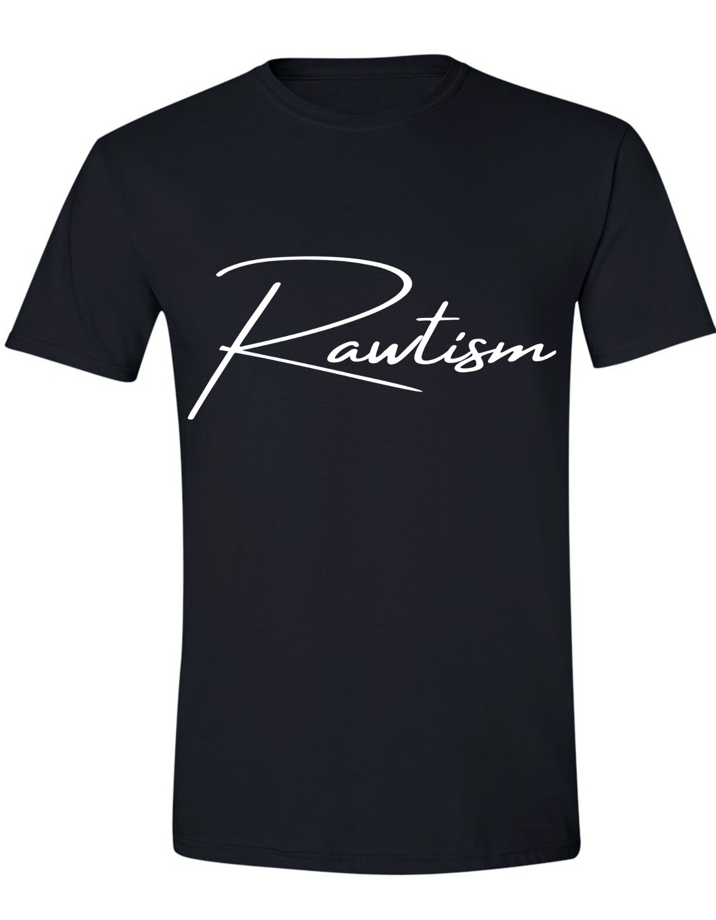 Cursive Rawtism Short Sleeve T-Shirt