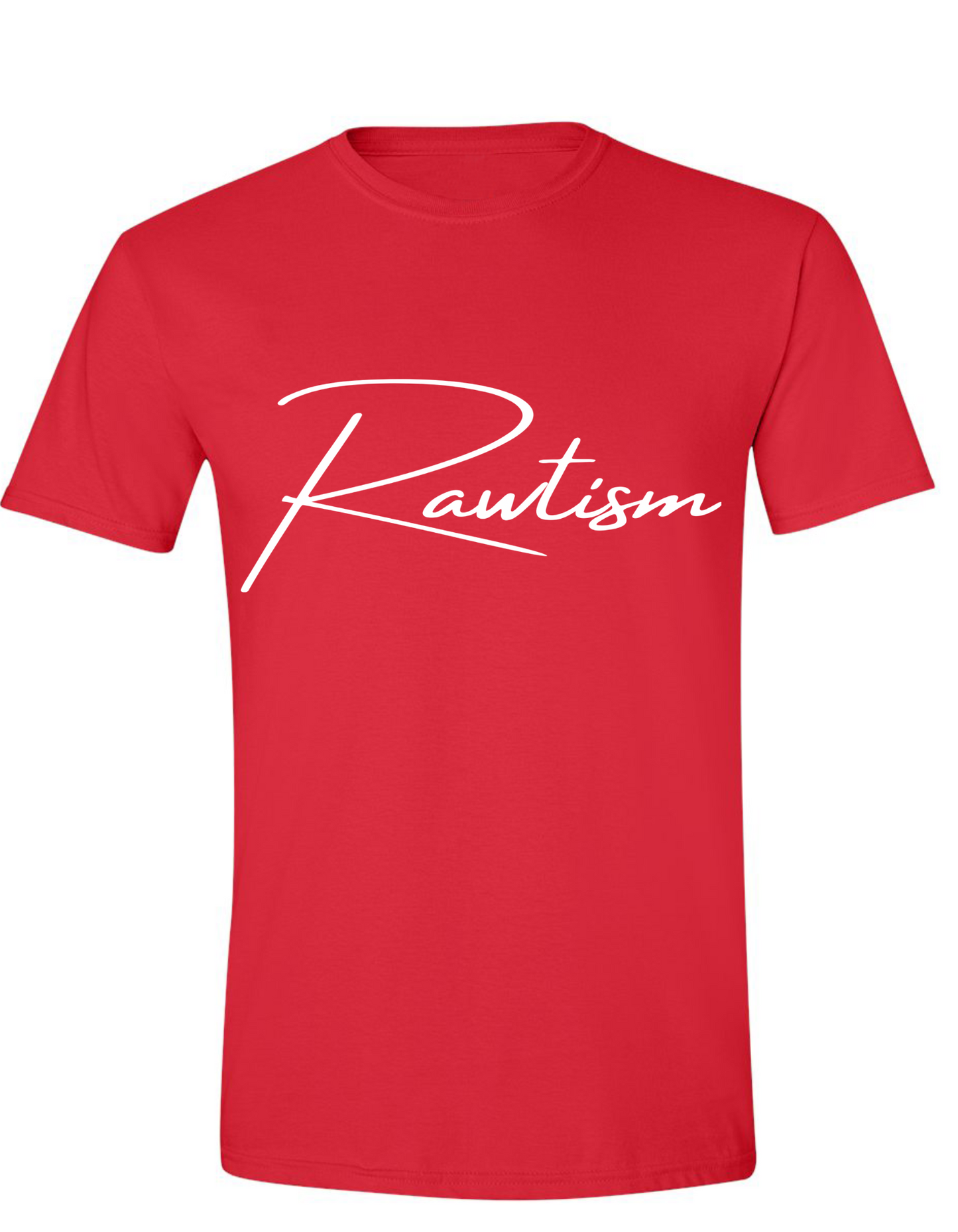 Cursive Rawtism Short Sleeve T-Shirt