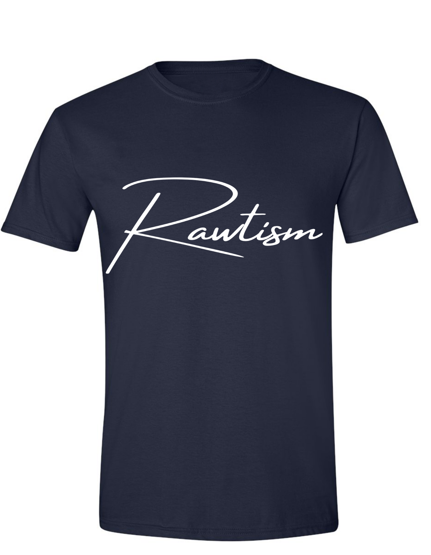 Cursive Rawtism Short Sleeve T-Shirt